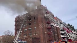 US: Third-Alarm Blaze Shakes Howard Beach, FDNY Responds Swiftly