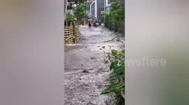 Super Typhoon Man-yi causes floods in the Philippines