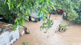 Honduras: Tropical storm Sara hits La Ceiba
