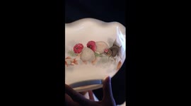Handmade eggshell porcelain from China's Jingdezhen