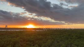 Breathtaking Sunset From Nature Center