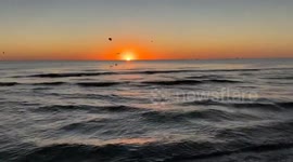 Sunset at Treasure Island Beach