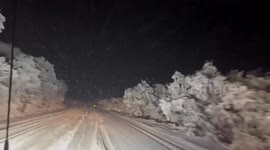 US: Treacherous Snowfall Hits SR-190 & SR-210, UDOT Warns of Hazardous Conditions