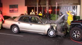 US, Bakersfield: Bakersfield Wrong Way Suspected Drunk Driver Crash