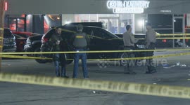 US, Los Angeles: La Mirada Double Shooting Investigation