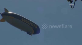 US, Los Angeles: Pomona Small Plane Crash With Sound On Tape