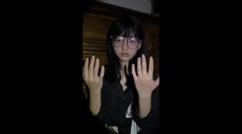Girl transforms into spooky Halloween character