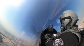 US Air Force pilots show their skills at Bahrain air show