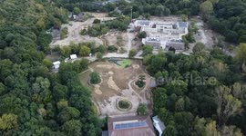 German zoo builds brand new elephant enclosure for its jumbos
