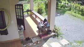 Roof suddenly collapses on suspiciously poorly built home