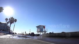 California: King Tide Returns Along the California Coast