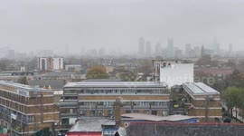 First snowfall of season hits London as temperatures plummet across UK