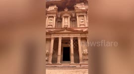 Travel-mad dad shows off holiday photos from six of the seven wonders of the world