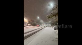 UK: Snow Blankets Much Of Country, Drivers Warned Of Disruptions