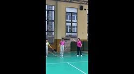 Chinese students show amazing rope jumping skills