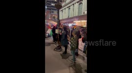 US: Pro-Palestine protest is held in Manhattan, New York