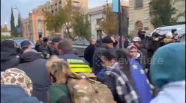 16 detained during violent arrest as police crack down on Tbilisi protest
