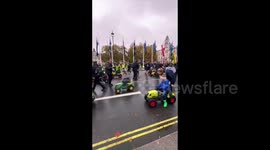 UK: Thousands Of Farmers Protest In London Against Tax Changes