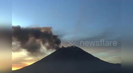 Mexico: Popocatepetl Erupts 36 Times in One Day, Alert Status Remains High