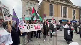 UK: People of conscience in Southampton, UK held a vigil to show solidarity with the Palestinian people