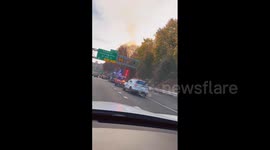 US: Brush Fire Erupts In Washington Heights Near Highbridge Park Amid Drought Warning