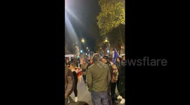 Georgia: Protesters Gather In Tbilisi Over Final Election Results 2