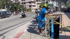British tourist, 37, found dead in a storm drain on Thai island