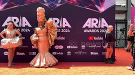 Drag queens attend the 2024 ARIA Awards, Sydney, Australia