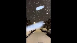 First Snowfall of 2024 Transforms Nottingham into a Winter Wonderland