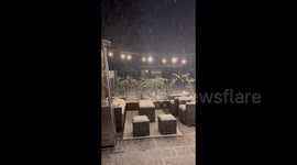 UK : Snow Falls In Shrewsbury