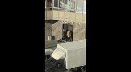 Customer attacks employee at OZON pick-up point in St. Petersburg