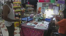 Truck crashes into shop 'after driver fainted at the wheel'