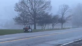 Foggy Autumn Weather Montgomery County