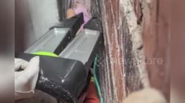 China: Firefighters Rescue Child Trapped Between Walls in Dramatic Operation