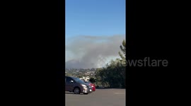 US: Millar Fire Erupts In San Diego’s East County, Prompting Evacuation