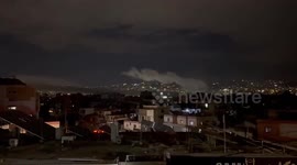 Lebanon: Columns of smoke rise as a result of the Israeli raids on the southern suburb of Beirut