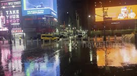 New York's Rainy Day Scenes