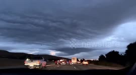 US: Ominous Skies Over Fremont As Storm Slams Northern California