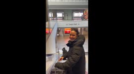 Surprise at New York Penn Station