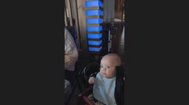 Baby’s first time to hibachi