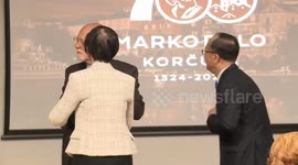 Lecture on Marco Polo held in Zagreb, Croatia