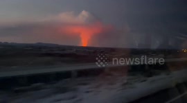 Iceland: Volcano On Reykjanes Peninsula Erupts For 7th Time Since Last December 2