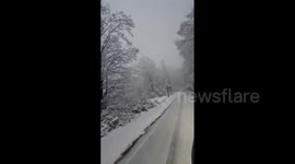 US: Winter Storm Brings Several Inches Of Snow To New Jersey