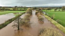 Biggest Flood On Moyola River In Years - Storm Bert