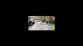Aftermath compilation video after storm Bert causes disruption across the UK following severe flooding and road disruption.