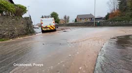 South Wales hit by Storm Bert weekend torrential rainfall