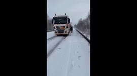 The sand couldn't stop the truck