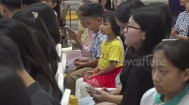 Prize awarding ceremony of Chinese song competition held in Myanmar's Yangon
