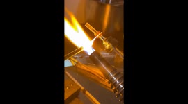 Glassblowing Christmas tree crafted in China