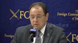 Japan: Press Conference, Sergiy K. Ambassador of Ukraine to Japan